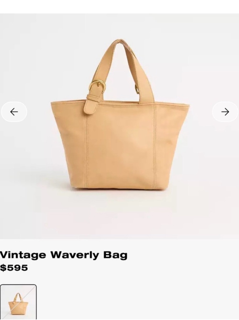 1996 Coach SoHo Waverly No. 4133 Costa Rica - Chamois Color Glove-tanned Leather - Picture 12 of 13